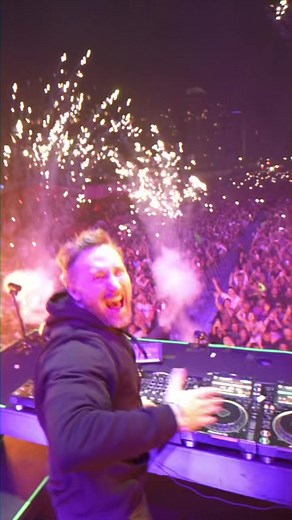 David Guetta DJ Show in Punta del Este, South America