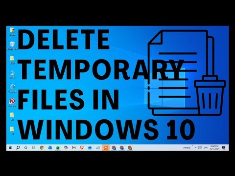 How To Delete Temporary Files In Windows 10 | Cleanup Your Computer