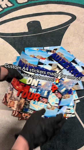 Custom A4 Stickers for Ultras Fan Community