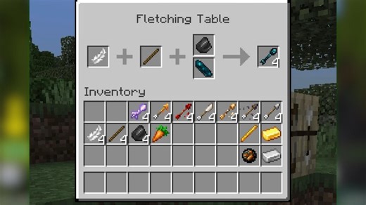 Minecraft player shares fantastic idea to make fletching table useful