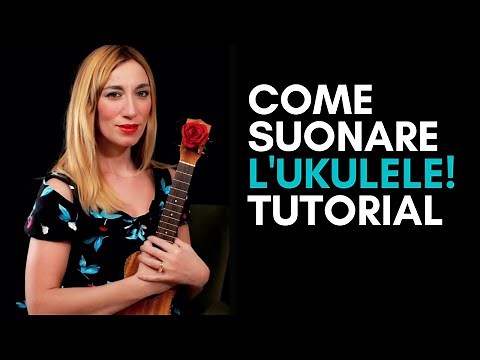 Tutorial Ukulele Per Principianti in Italiano/Come Suonare l'Ukulele/Accordi Maggiori/Do Fa Sol