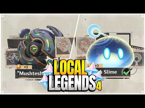 2 New Local Legends | Valiant Chronicles: Mushteshir + Prism Slime【Genshin Impact】