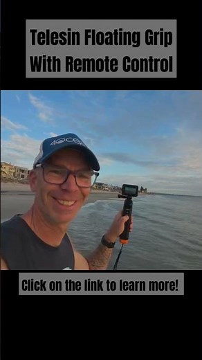 Amazing gift idea ! Telesin Floating stick with Remote Control!