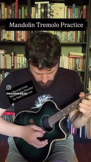 Mandolin Practice Part 5: This is an excerpt from ‘Waves of the Danube’ by Iosef Ivanovici