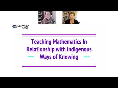 Teaching Mathematics in Relationship with Indigenous Ways of Knowing
