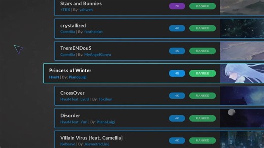 萌新第一次玩quaver，这游戏判定好严啊