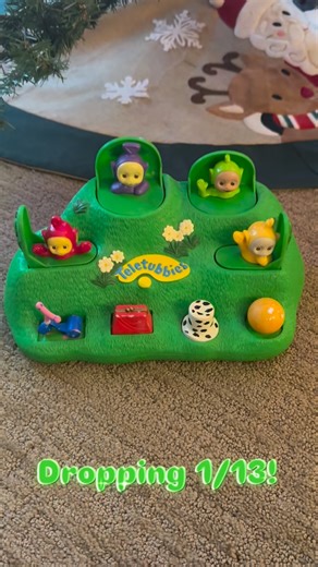 Kaity • Thrifting For Peanuts 🥜 on Instagram: "The CUTEST Teletubbies toy ever dropping on the grid 1/13! Does anyone remember this one?!"