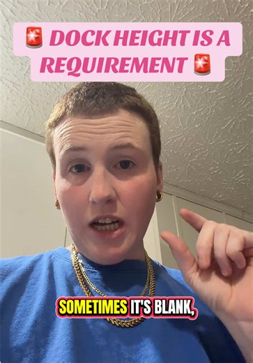 🚨 DOCK HEIGHT IS A REQUIREMENT 🚨 Not a preference. Not optional. If you don’t have dock height, you’re getting turned around — period 😤 Know your equipment before you book the load because brokers are NOT cutting slack #DockHeight #BoxTruckGame #FreightLife #KnowYourEquipment #TruckEducation