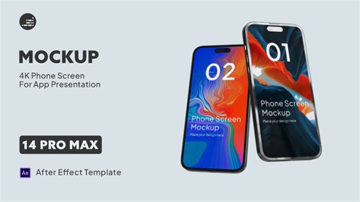 Phone Screen Mockup - App Promo