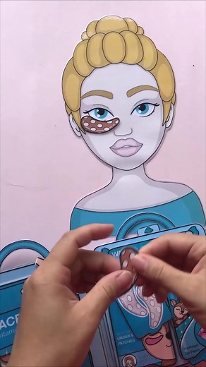 Trang điểm, dưỡng da cho búp bê elsa @