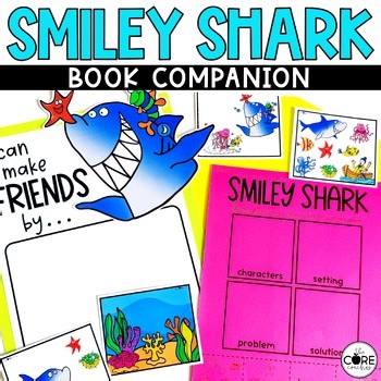 Smiley Shark, Preschool Friendship - Preschool Weekly Lesson Plan (Literacy)