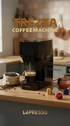 Oskar Group LLC | . ☕️ A true coffee lover? This one’s made just for you. The Lepresso Trezza Multi-Capsule Coffee Machine is built for those who want both... | Instagram