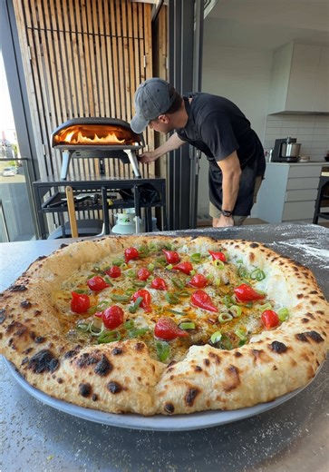 Colorful and Flavorful Pizza Recipe with Unique Ingredients