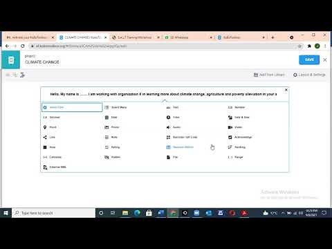 Developing online/offline mobile data collection tool (questionnaires/interviews) in Kobo/ODK