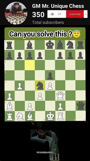 can you solve this ?😱 #shorts #chessstrategy #chesscom #chessbrilliance #шахматы