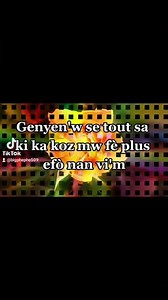 Fè menaj ou plezi ak bel ti pawòl sa yo😍