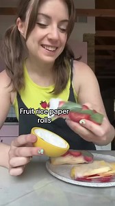 134K views · 2.1K reactions | Fruity rice paper rolls . | Anna Clips | Facebook