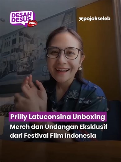 Prilly Latuconsina Unboxing Merch Eksklusif FFI