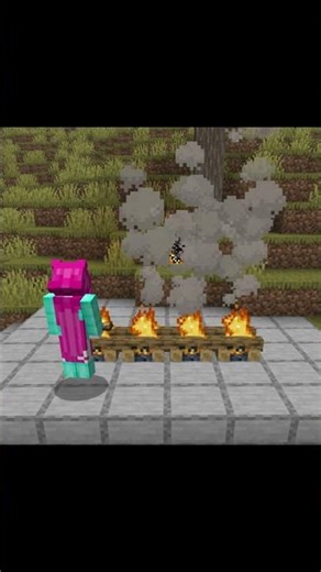 Simple Minecraft Wooden Bench Tutorial!