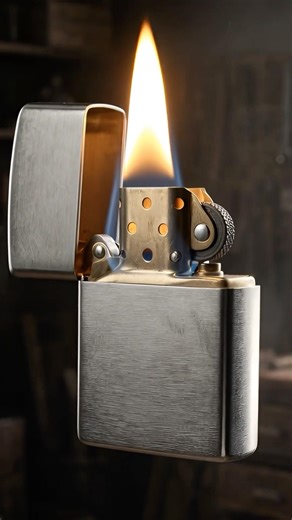 Lighters are OLDER than matches?