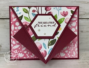 How To Create Arrow Fun Fold Cards In A Flash! - The Stamp Camp