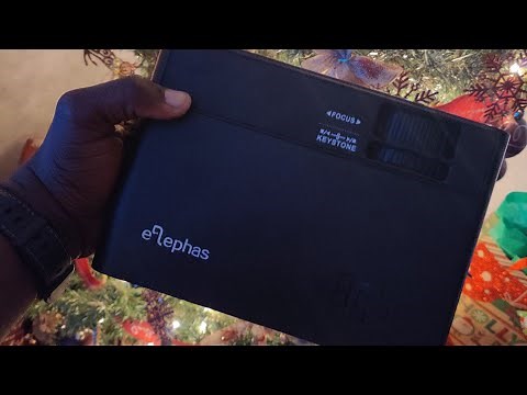 ELEPHAS W13 (2020 Model) Unboxing and First Impressions! Best Projector for Christmas 2020?