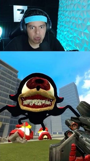 MUTANT TOOTH VS TERRIFYING SHADOW IN GMOD
