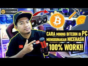 Cara Mining BITCOIN di PC NiceHash Software - Step By Step Tutorial RTX3080 102MH/s Rm1.2K/Month