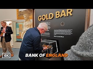 Inside the Bank of England Museum | London’s Hidden Gem, FREE Entry & Fascinating Gold Stories | 4K