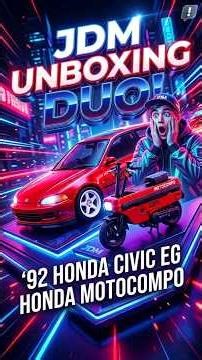 The Essence of JDM: An Analysis of the '92 Civic EG and Motocompo