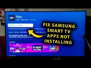 How To Fix Samsung Smart TV Apps Not Downloading & Installing | Troubleshoot Apps