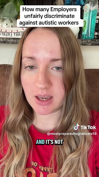 I’m tired of being treated like I’m disposable because I can’t learn a certain way #autismacceptance #autismintheworkplace #actuallyunmasking #workplacediscrimination #latediagnosedautistic