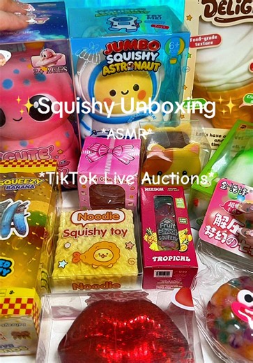 Pick Your Favorite⭐️✨ #squishy #unboxing #squishies #fidgettoys #squishytoy SQUISHY TOY UNBOXING ASMR