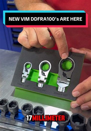 VIM Dual Drive Flexhead Ratcheting Attachment — Nano Sockets