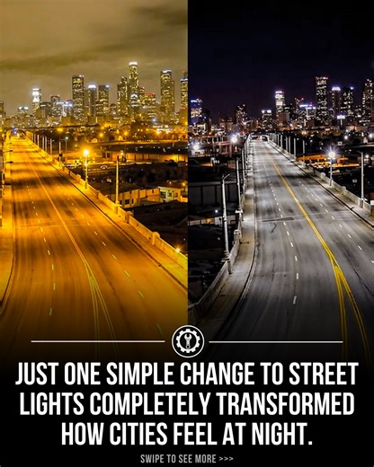 How Everything Is Made | For decades, most street lights used high-pressure sodium bulbs — the orange glow that made everything look warm, cinematic, and slightly... | Instagram