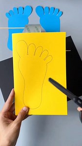 Make a fun "invisible man" craft with your kids using straws and clear tape! #ParentChildCrafts #DIYCrafts #CreativeCrafts #Hands-onDiscipline | hand made crafts for kids