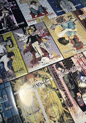 Unboxing Full Death Note Manga Collection