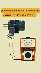 How To identify 6 Wire Motor when it's mixed and you don't no #rashidkhandieselgenerator #fblifestyle #electronic #electricalengineering #electrical | Rashid Khan