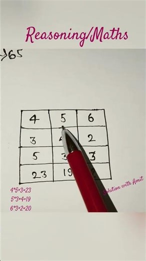 Missing Number Tricks 🔥 | Aptitude test tricks 😲| #reasoning #maths #competitiveexams #mathstricks