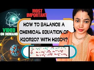 HOW TO BALANCE REDOX REACTION CLASS 12 OF K2Cr2O7 with H2SO4 IN BASIC & ACIDIC MEDIUM #369chemistry