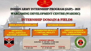 Indian Army WARDEC Internship 2025 Application Window Begins; Check Eligibility And Who Can Apply