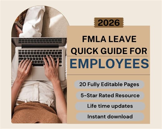 FMLA Leave Quick Guide for Employees   Free Leave Request Form - Etsy