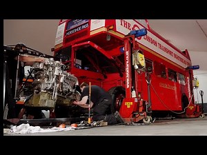 London Buses | Changing The Engine On A Routemaster London Bus.