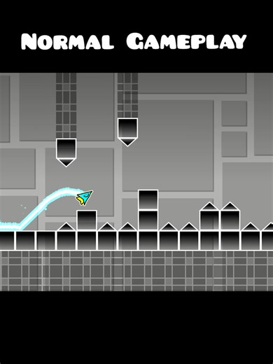 Normal Gameplay in Geometry Dash: Levels and Edits