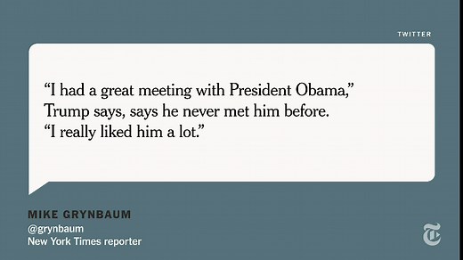 Donald Trump’s New York Times Interview: Full Transcript