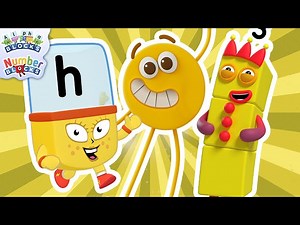 The Best Yellow Characters | Learn to Read, Count and Learn Colours | @LearningBlocks - Videos For Kids