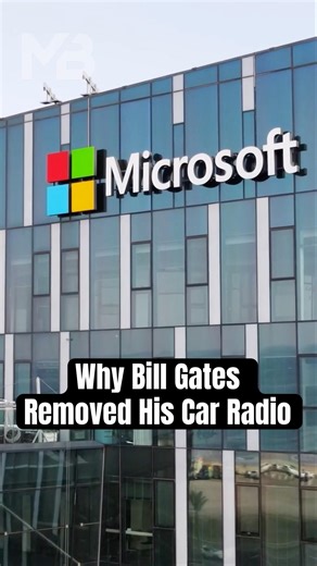 Why Bill Gates Removed His Car Radio