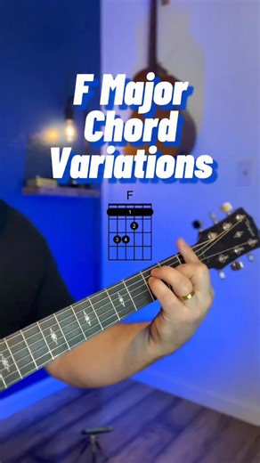 2.2K views · 213 reactions | F Major Chord Variations | Key of F | Acoustic Chords #acoustic #worshipleader #worship #guitarlesson #guitar | Worship Chords Academy | Facebook