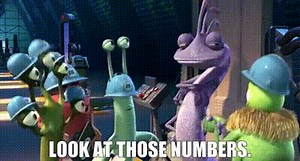 Look at those numbers.