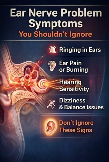 Ear Nerve Problem Symptoms You Shouldn’t Ignore